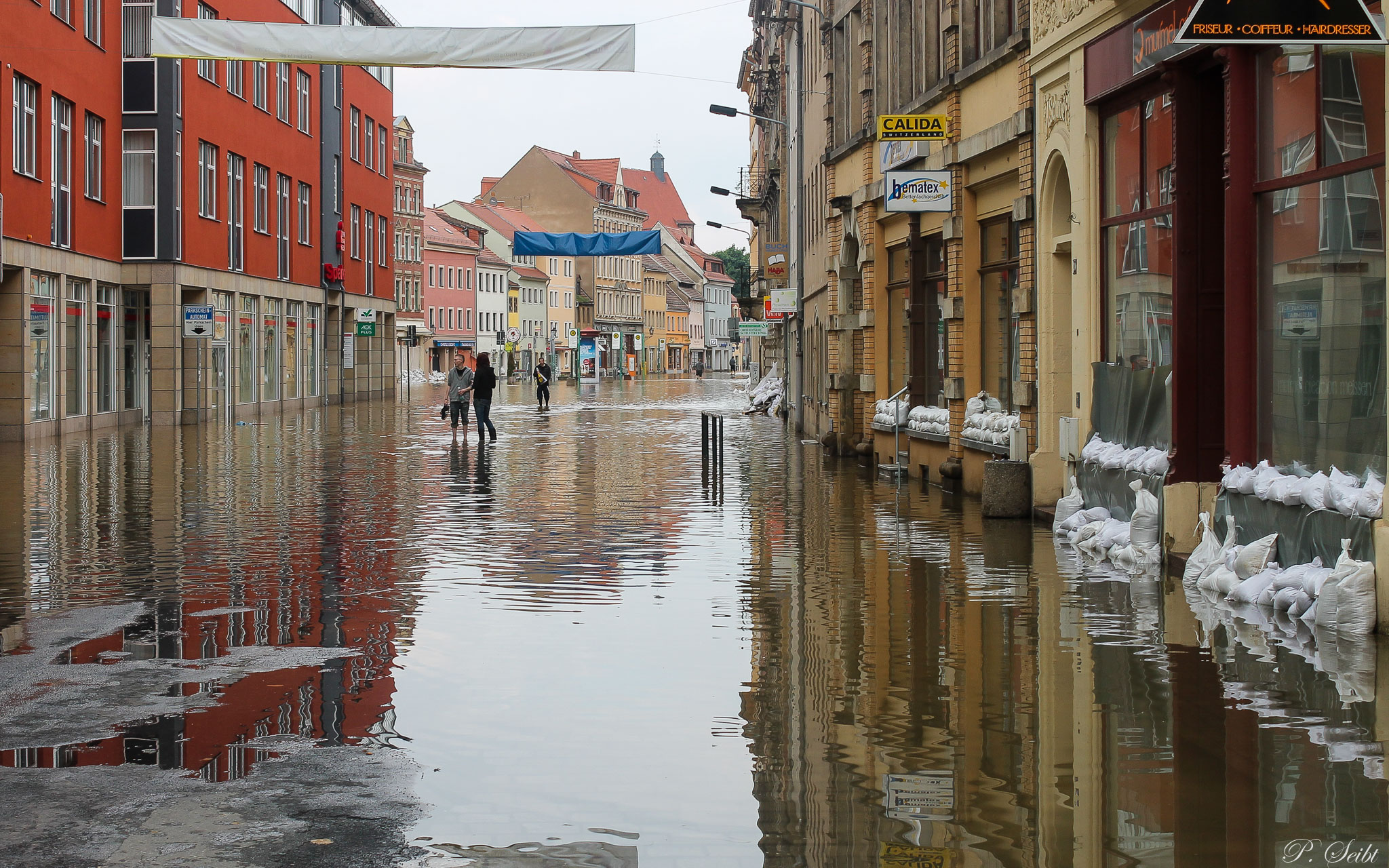 Elbe-Hochwasser in Meißen 2013 - Fotografie Philipp Seibt